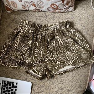 Mamie Ruth Paisley Shorts